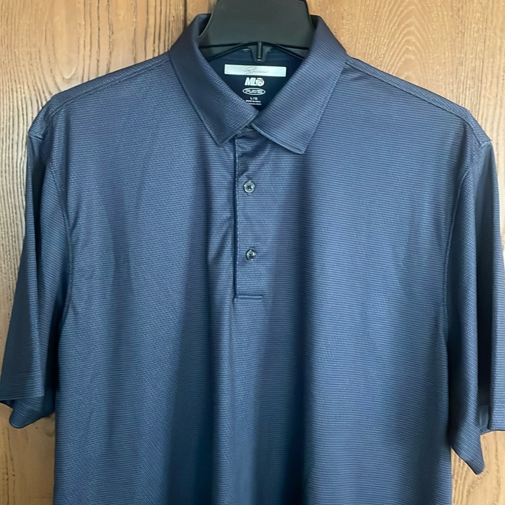 Greg Norman - Dark blue Golf Polo